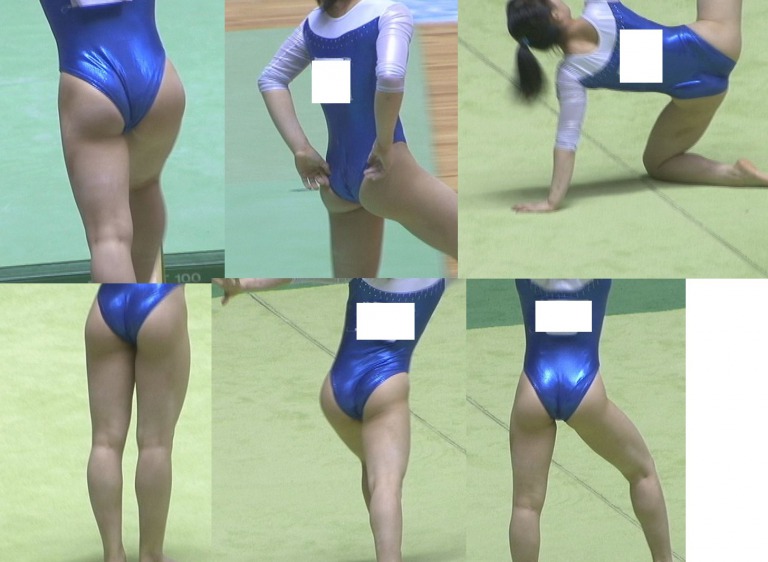 モロ出しハプニング　エグイ食い込みの選手撮り　高校体操部　レオタード　新体操女子　レオタード食い込み　はみ毛　Ｔフロント　ハイレグ　ハイカット　大開脚　食い込みっぱなし　体操女子盗撮