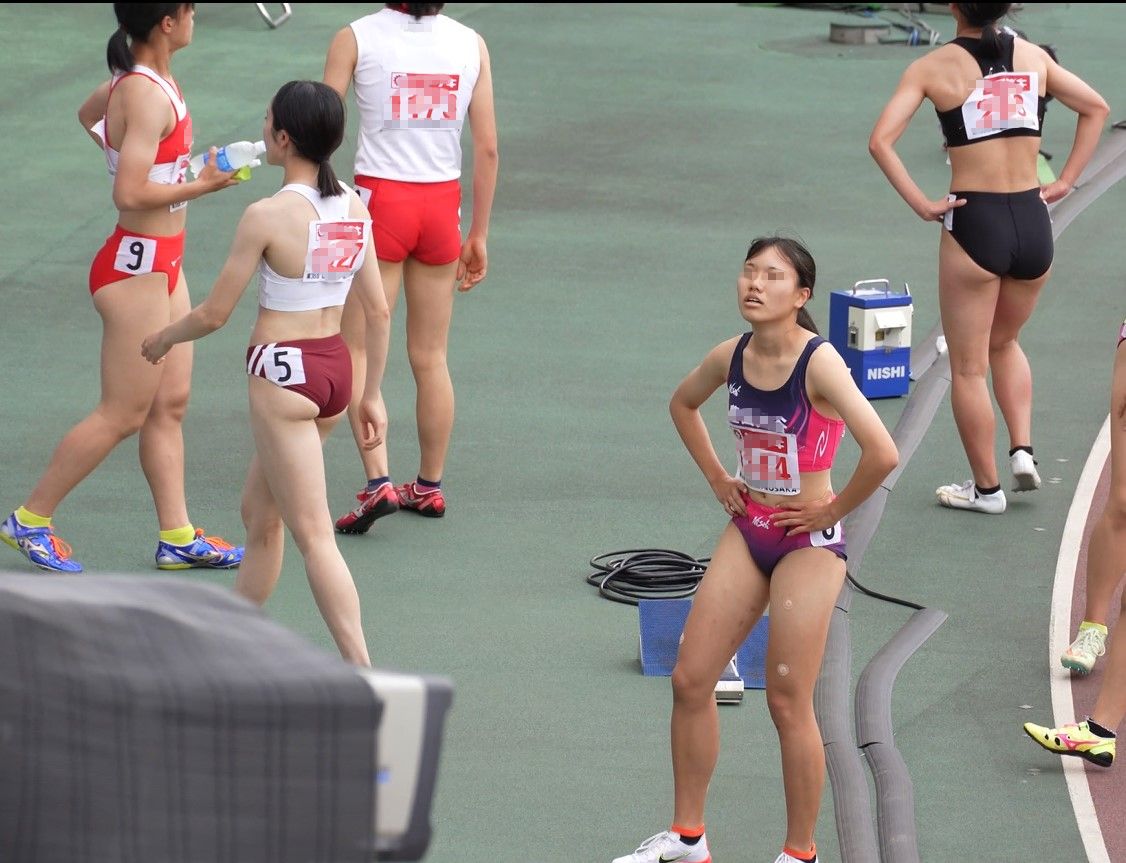 ティーンエイジャーの集い ぼーんほわいと　日本選手権　大阪　早稲田大学　近畿大学福岡高校　女子陸上部　中京大中京高校　極小ミズノ製レーシングブルマ　福岡大学　第106回日本選手権OSAKA 豊田大谷高校女子陸上部