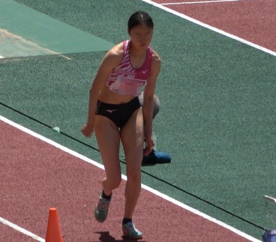 不慣れですが、動画に挑戦しました…。　三段跳び　躍動カメラマン 第107回日本選手権OSAKA　撮れたて陸上ブルマ　内田建設アスリートクラブ　森本亜里子　日本選手権陸上　長谷川体育施設陸上競技部　hasetai 剱持早紀　大阪教育大学大学院　大崎美都