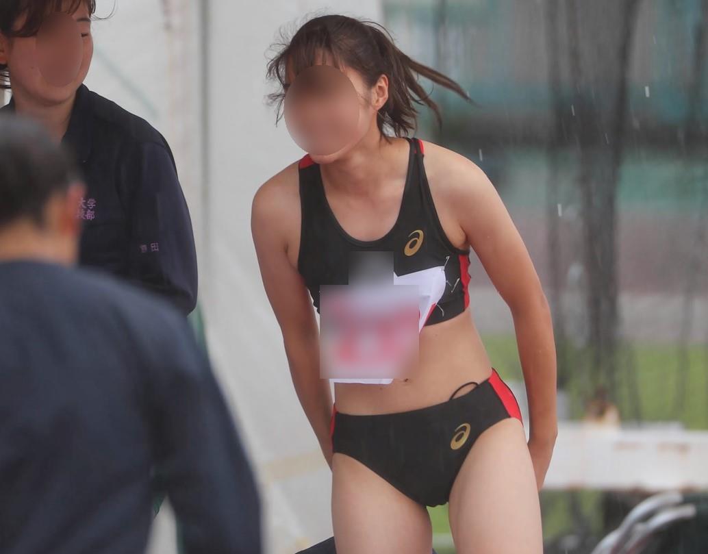 0531_05 走高跳 ニューヨーク kidextenjyu氏 名古屋大学女子陸上部　高偏差値ブルマ　草薙総合運動場　静岡大学　陸上競技部　走り高跳び　背面跳び　愛知教育大学　ジャージブルマ　ブルマフロント食い込み直し　美人アスリート　開脚ブルマ