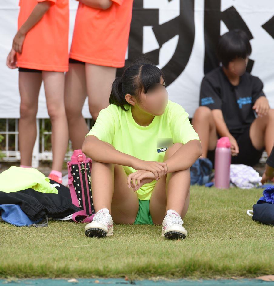 pepeの陸上美脚女子セット7 pepe　中学女子陸上部　Nishiスポーツ製レーシングブルマ　体育座りパンチラ　インナーショーツ　パンティライン　陸上女子　スパッツ　ランニングパンツ