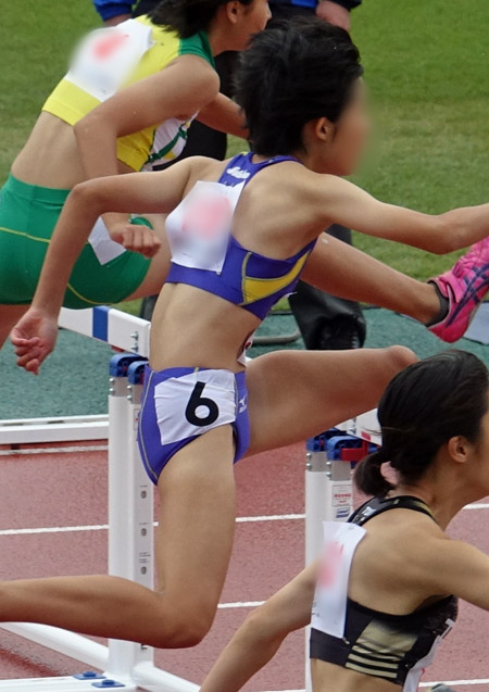 陸上女子コレクションVol.6 三吉南緒 長崎さゆり　国体陸上女子　少年女子　成年女子　山梨県代表　島根県代表　愛媛県代表　ブルマ　ハイレグ　セパレートユニフォーム　レーシングショーツ