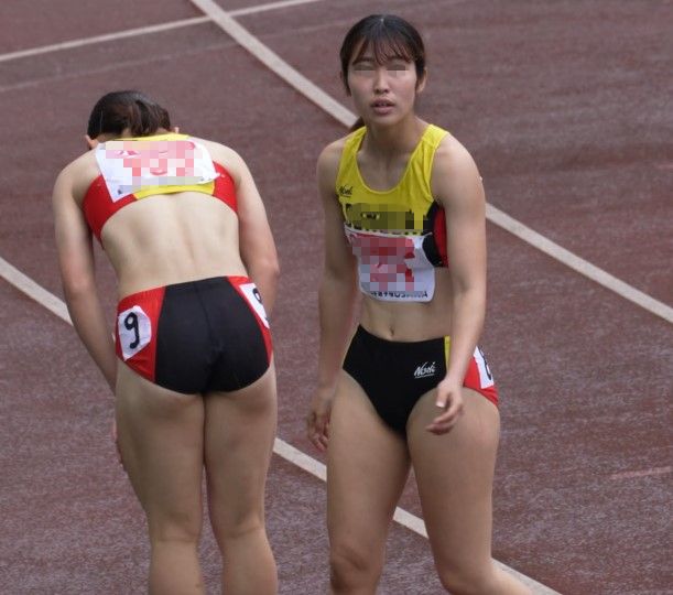 脚が太い？テーピング美人 ぼーんほわいと 第106回日本選手権OSAKA　 渡邊 輝　田子重　実業団陸上部　園田学園女子大　安達 茉鈴　青山 華依　甲南大学 城戸 優来 福岡大学　熊本中央高校　筑波大学