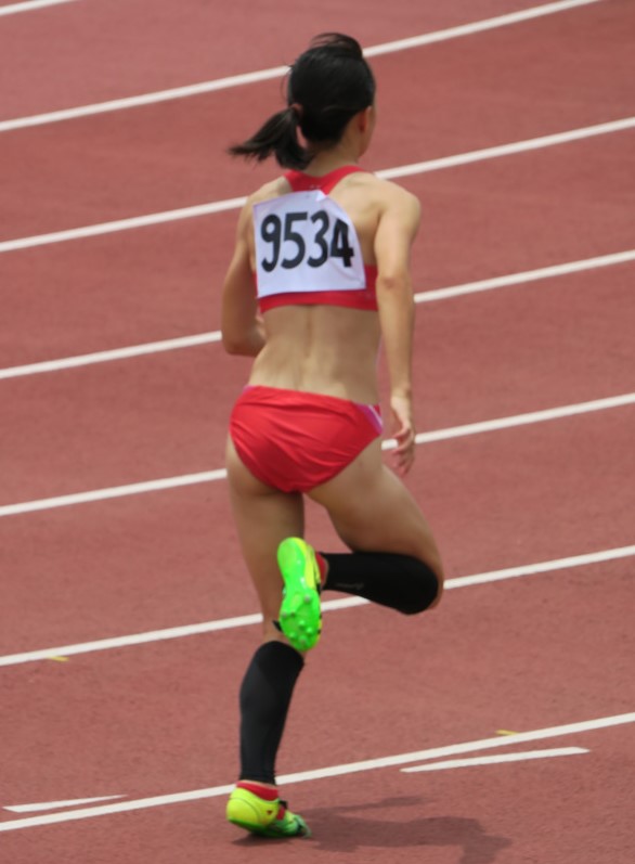 感動躍動アスリート！　44 桜が丘中学　アディダス製極小ブルマ　広島大学　地方国公立大学ブルマ