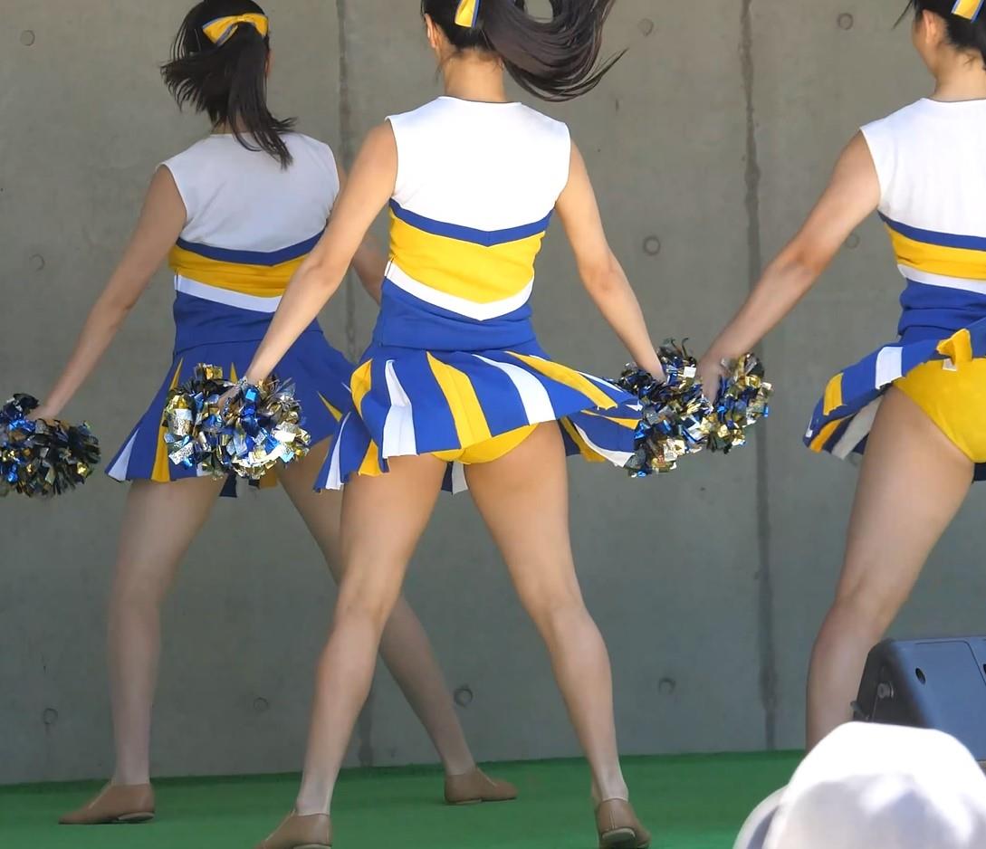 [4K] 秘密のチア Vol.23 ～幸福の黄色いアンスコ！～ MASARU　AGEO　埼玉県立上尾高等学校　チアダンス部　高校チア 黄色アンダースコート　ハイキック　はみパン