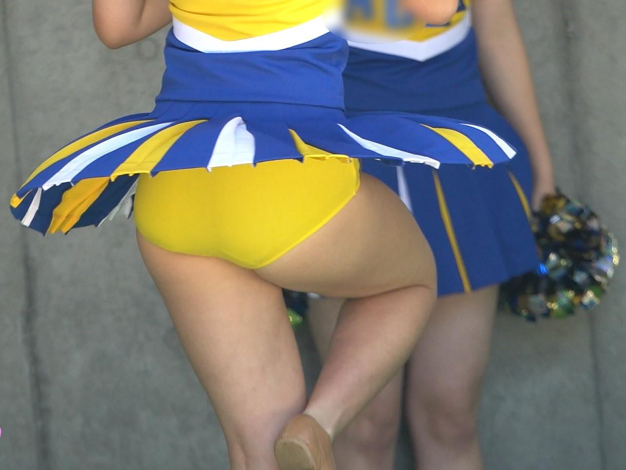 [4K] 秘密のチア Vol.23 ～幸福の黄色いアンスコ！～ MASARU　AGEO　埼玉県立上尾高等学校　チアダンス部　高校チア 黄色アンダースコート　ハイキック　はみパン