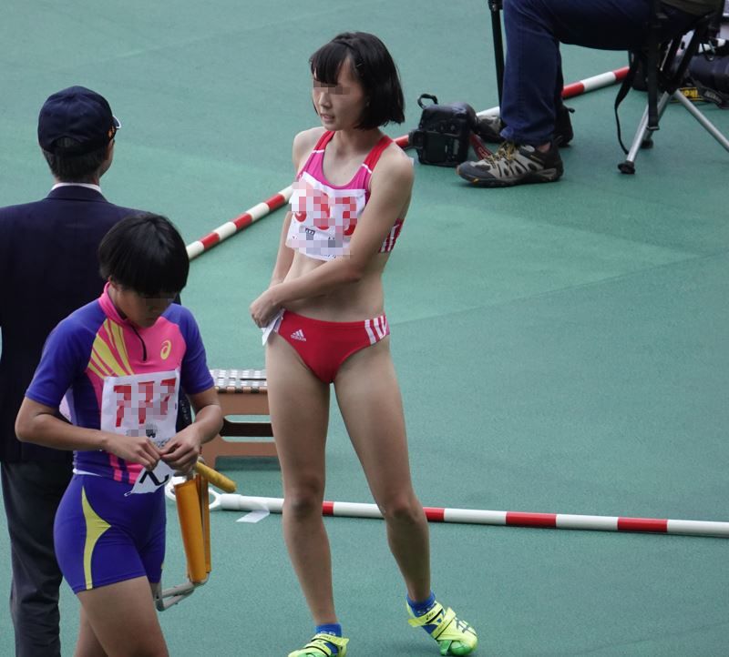 陸上女子コレクションVol.72＆73セット　第48回ジュニアオリンピック　赤磐市立　桜が丘中学　女子陸上部　極小ピンクブルマ　熊本県　下城南高校　高校陸上ブルマ　中学陸上ブルマ