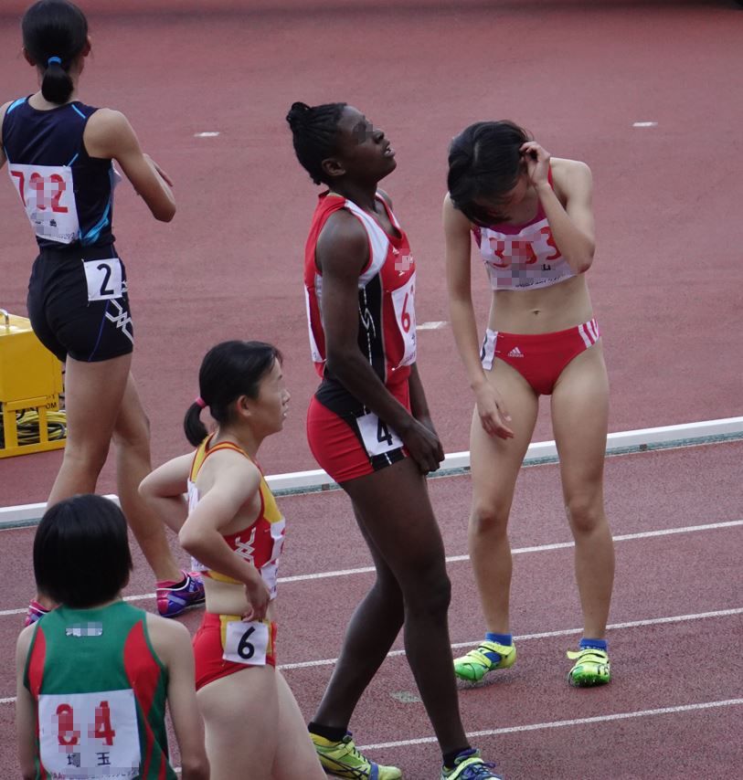 陸上女子コレクションVol.72＆73セット　第48回ジュニアオリンピック　赤磐市立　桜が丘中学　女子陸上部　極小ピンクブルマ　熊本県　下城南高校　高校陸上ブルマ　中学陸上ブルマ