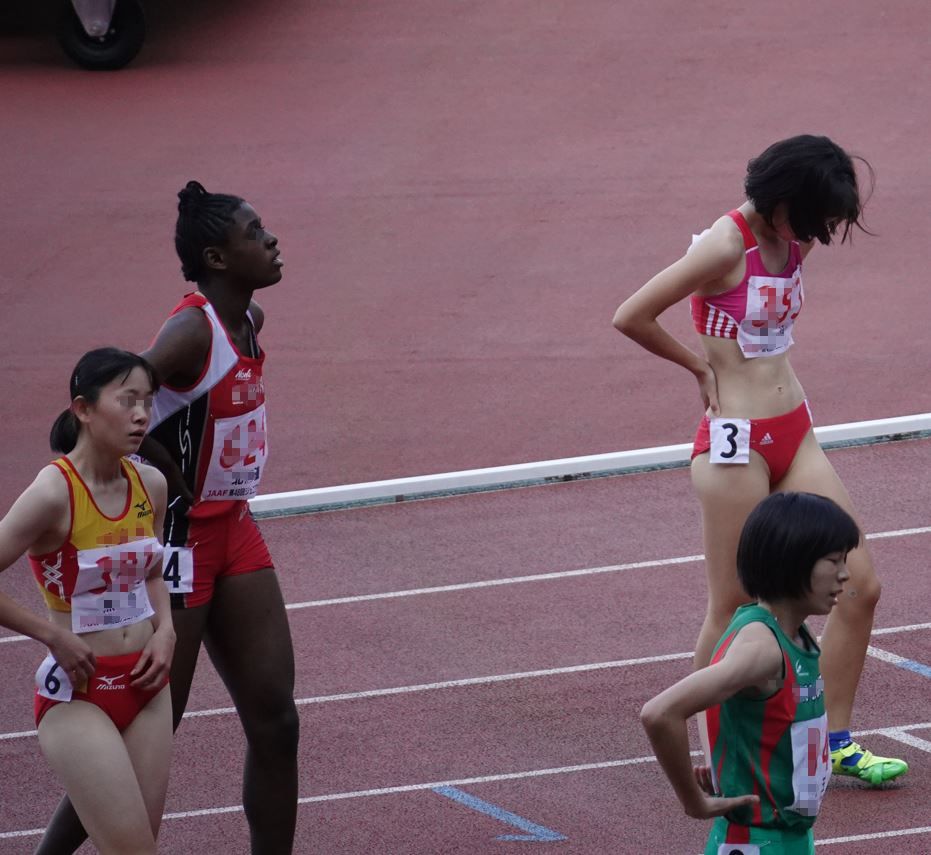 陸上女子コレクションVol.72＆73セット　第48回ジュニアオリンピック　赤磐市立　桜が丘中学　女子陸上部　極小ピンクブルマ　熊本県　下城南高校　高校陸上ブルマ　中学陸上ブルマ