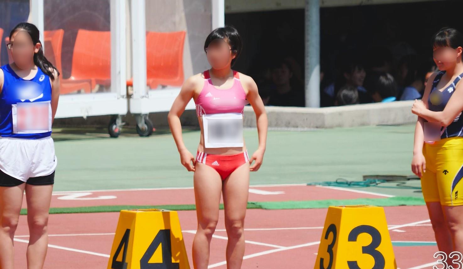 動画だよ！ぶるぶるぶるっまUT #33 すぺすぽ 四国大使  岡山県高校体育連陸上競技 赤磐市立桜が丘中学校 岡山県立玉野光南高等学校 adidas製極小ピンク色ブルマ　極小ブルマ　中学女子陸上部