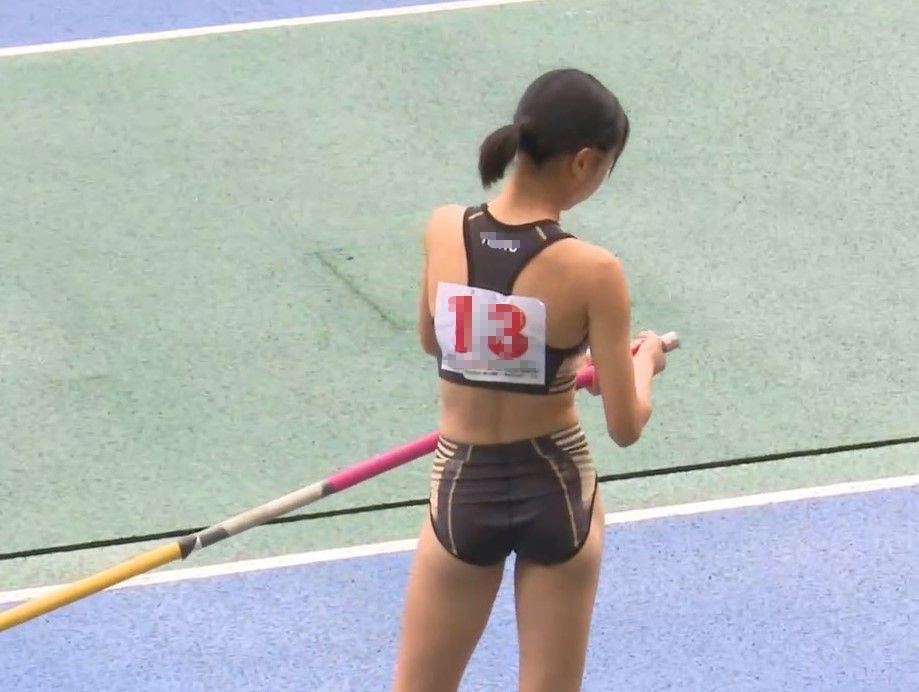 陸上 地方大会　跳躍（棒高跳） suisui　いちご一会とちぎ国体　金髪ブルマ　石川県代表　棒高跳び成年女子陸上　ブルマ　レーシングブルマ　ハイレグ　腹筋　福岡県代表　むっちりブルマ　山形県代表　国体女子陸上　ハイソックスブルマ