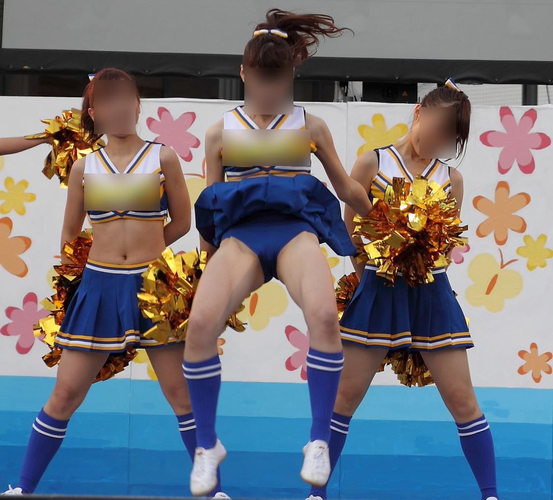 久々のチア・ちあ・CHEER！セパ！ 躍動カメラマン 金城学院大学チアダンス部　Majorette Amies　チアセパレートユニフォーム　フロントパンチラ　激ミニスコート　ターンでアンスコ丸見え　Ｖ字開脚　チアダンス大開脚　激ミニスコート
