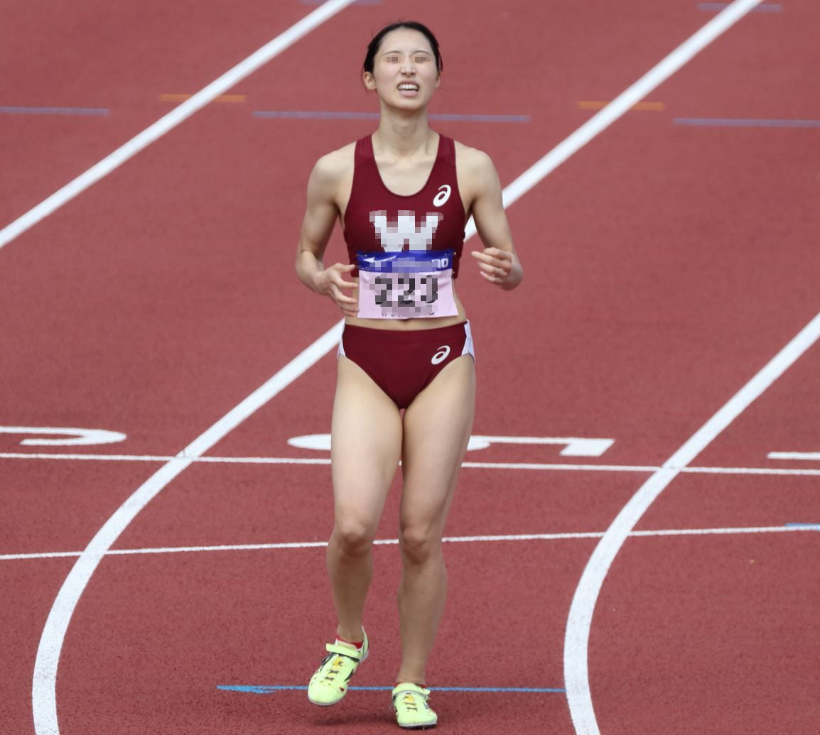 超えていけ！！～400メートルハードル～　躍動カメラマン　第91回日本IC　日本インカレ　インカレ大使　はみパン　インナーはみ出し　大阪教育大学女子陸上部　青山学院大学女子陸上部　生パンツはみ出し　女子大生下着